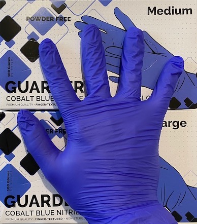 Nitril gumikesztyű (Maxter/Guarder - 100db)