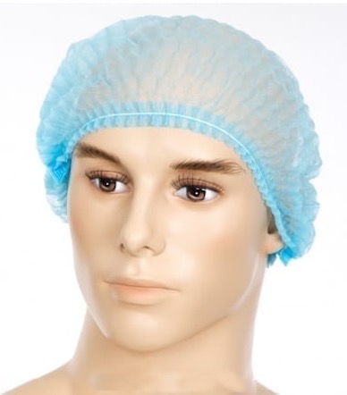 Hajháló harmónikás PP, Kék (100db)