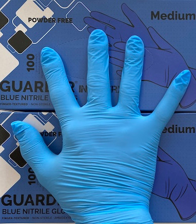 Nitril gumikesztyű (Guarder Industry - 100db)